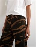 TSBARREL MID RISE JEANS DNM dark brown denim