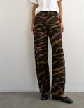 TSBARREL MID RISE JEANS DNM dark brown denim