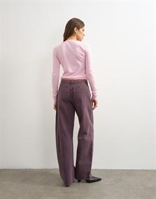 TSBETU MR BARREL JEANS DNM dark purple denim