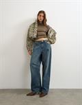 TSCAJA HIGH NECK L/S TOP JRS chocolate brown