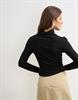 TSCAJA HIGH NECK L/S TOP JRS jet black