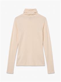 TSCAJA HIGH NECK L/S TOP JRS pearled ivory