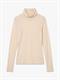 TSCAJA HIGH NECK L/S TOP JRS pearled ivory