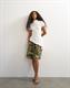 TSCAM ASYMMETRIC HIGH NECK TOP JRS ecru