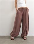TSCAMILLA BALLOON TROUSERS WVN chocolate brown