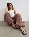 TSCAMILLA BALLOON TROUSERS WVN chocolate brown