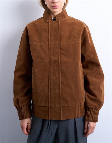 TSCHARLOTTE BOMBER tan