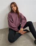 TSCIN OVERSIZED SWEATSHIRT JRS mauve wine