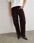TSCINCH LR CORD RELAXED JEANS DNM chocolate brown