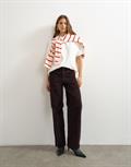 TSCINCH LR CORD RELAXED JEANS DNM chocolate brown