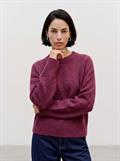 TSDAISY LS KNITTED JUMPER KNT NOOS burgundy