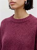 TSDAISY LS KNITTED JUMPER KNT NOOS burgundy