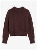 TSFIONA KNITTED BOXY JUMPER KNT chocolate brown