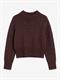 TSFIONA KNITTED BOXY JUMPER KNT chocolate brown