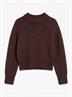 TSFIONA KNITTED BOXY JUMPER KNT chocolate brown