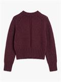 TSFIONA KNITTED BOXY JUMPER KNT winetasting