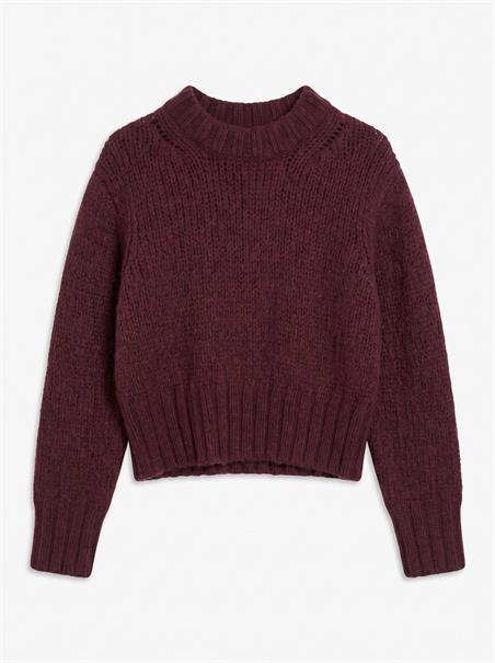 TSFIONA KNITTED BOXY JUMPER KNT winetasting