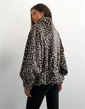 TSGAIL HIGH NECK CINCH JACKET OTW chocolate brown