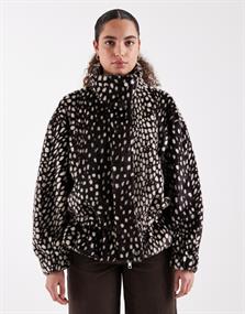 TSGAIL HIGH NECK CINCH JACKET OTW chocolate brown