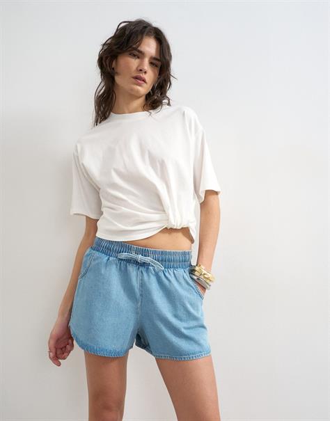 TSJOSA DENIM SHORT DNM light blue denim