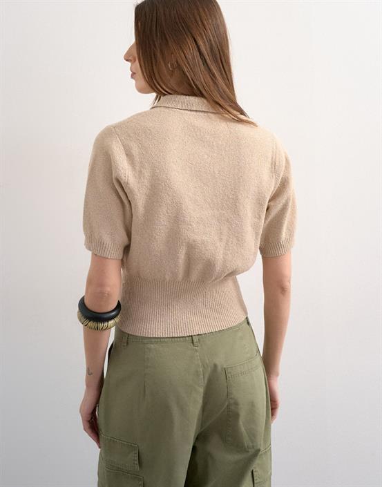 tskylie-ss-cinch-waist-polo-pullover-oatmeal