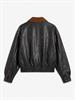 TSMORI BOXY BOMBER JACKET OTW jet black