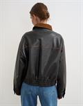 TSMORI BOXY BOMBER JACKET OTW jet black