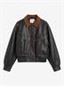 TSMORI BOXY BOMBER JACKET OTW jet black