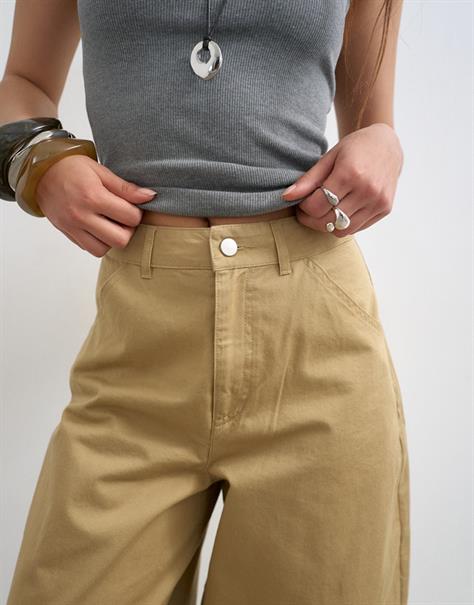 TSNOOR HR CARGO TROUSER WVN tan