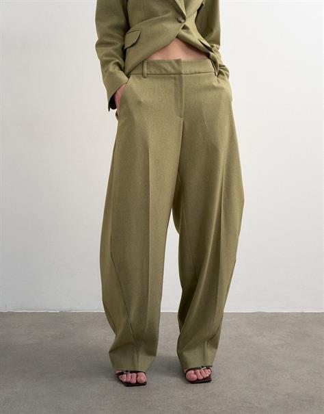 TSPALEA PLEAT TROUSER WVN simply taupe