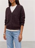 TSRENE LS CARDIGAN KNT NOOS chocolate brown