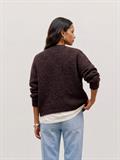 TSRENE LS CARDIGAN KNT NOOS chocolate brown