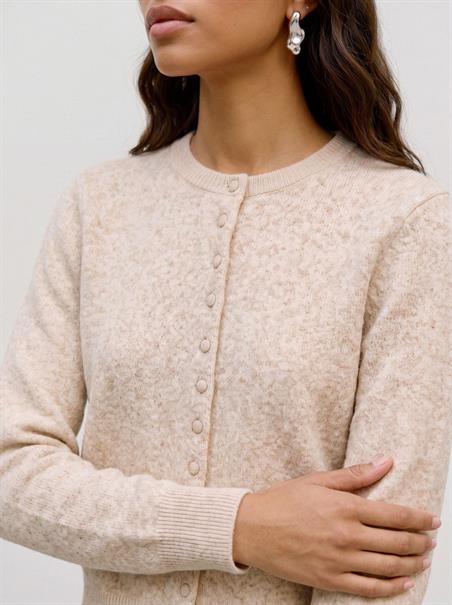 TSSIA KNITTED CARDIGAN ivory cream