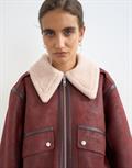 TSSIDSEL AVIATOR JACKET OTW red heart