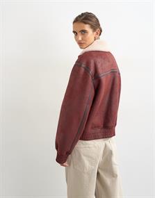 TSSIDSEL AVIATOR JACKET OTW red heart