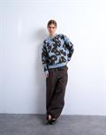 TSSTACY LS CREW NECK PULLOVER blue iolite