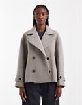 TSTHEA FUNNEL NECK JACKET OTW grey