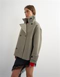 TSTHEA FUNNEL NECK JACKET OTW grey