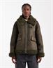 TSTILDA SHEARLING COLLAR JACKET OTW khaki