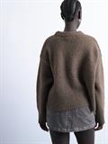 TSULTIMATE LS O-NECK PULLOVER NOOS mocha bisque