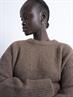 TSULTIMATE LS O-NECK PULLOVER NOOS mocha bisque