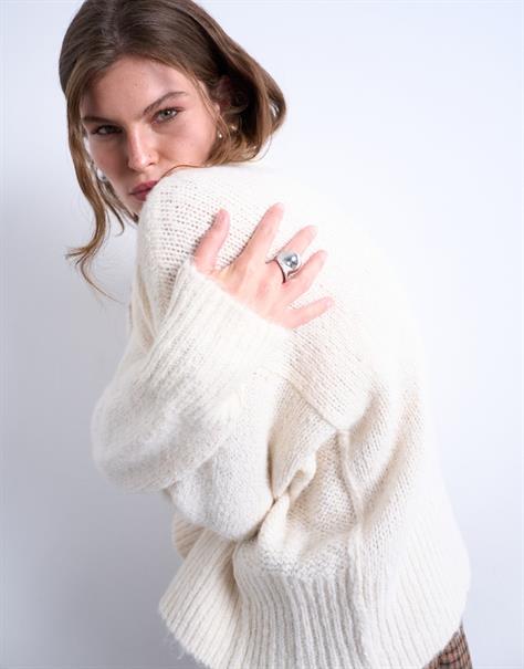 TSULTIMATE LS O-NECK PULLOVER NOOS snow white