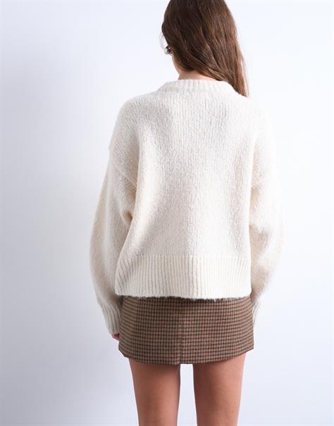 TSULTIMATE LS O-NECK PULLOVER NOOS snow white