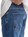 TTAEDAN Straight Jeans mit Stretch used mid stone blue denim