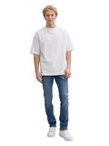 TTAEDAN Straight Jeans mit Stretch used mid stone blue denim