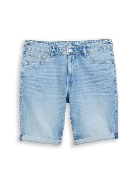 TTAEDAN STRAIGHT Jeans Shorts used light stone blue denim