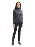 TTALEXA Coated Skinny Jeans deep black