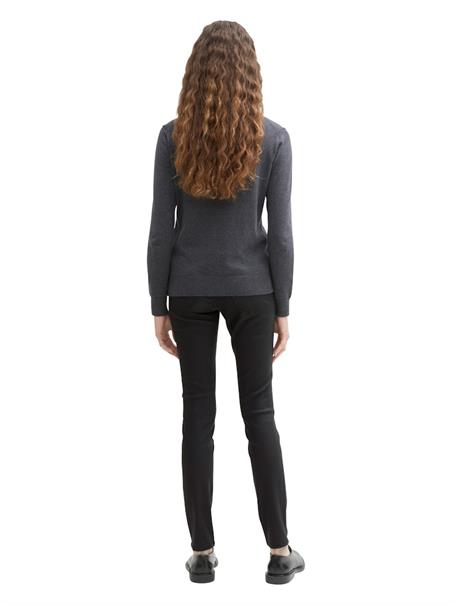 TTALEXA Coated Skinny Jeans deep black