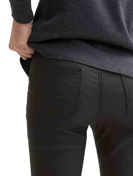 TTALEXA Coated Skinny Jeans deep black