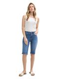 TTALEXA SLIM BERMUDA Jeans Shorts clean mid stone blue denim